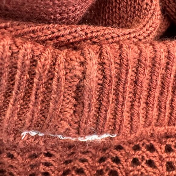 Lululemon open back cashmere blend Rust Open Back Sweater - Picture 8 of 10